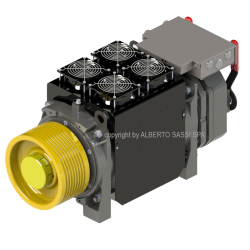 ماكينة ألبرتو ساسي ايطالي  7.5 حصان سرعة واحدة + انكودر ماكينة ألبرتو ساسي ايطالي  7.5 حصان سرعة واحدة + انكودر
