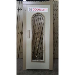 باب فورجيه 3 مستطيلات 70 سم يمين دور ليفت